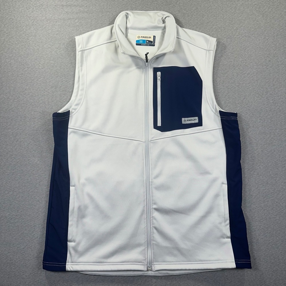 Magellan Outdoors Vest Men's XL Fishing Gear Classic Fit Water‎ Repellent